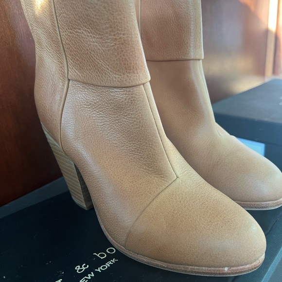 Rag & Bone Newbury Bootie in Camel - 7.5 Never Been Worn! - Picture 2 of 5